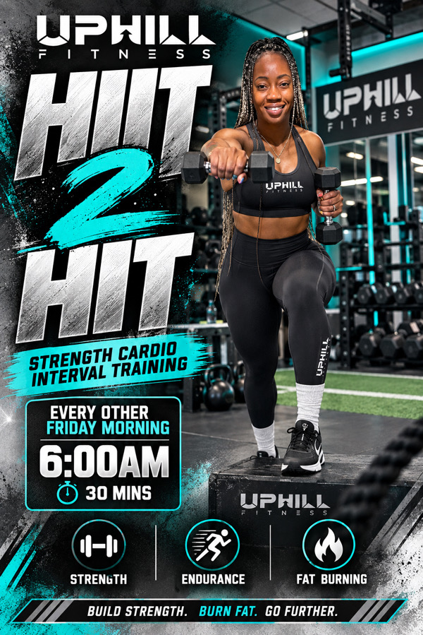 HIIT 2 HIT flyer