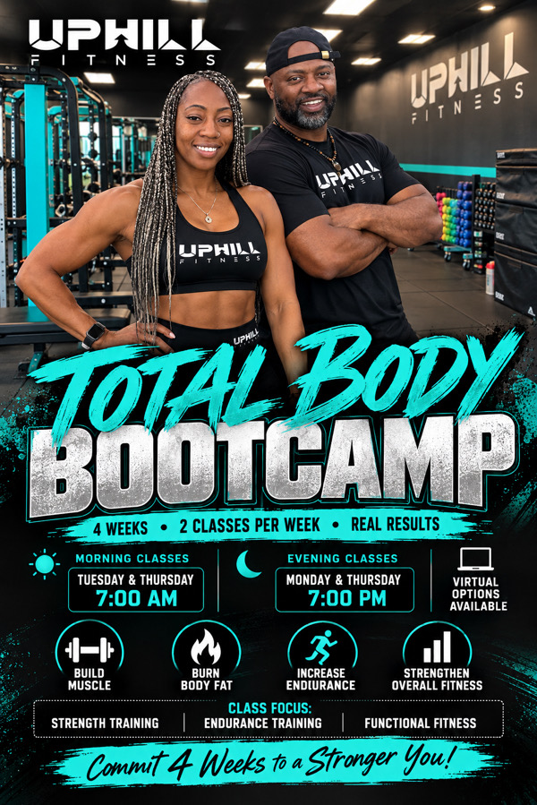 Total Body Bootcamp flyer